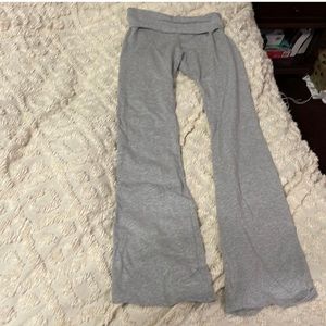 Brandy Melville roll over flare pants